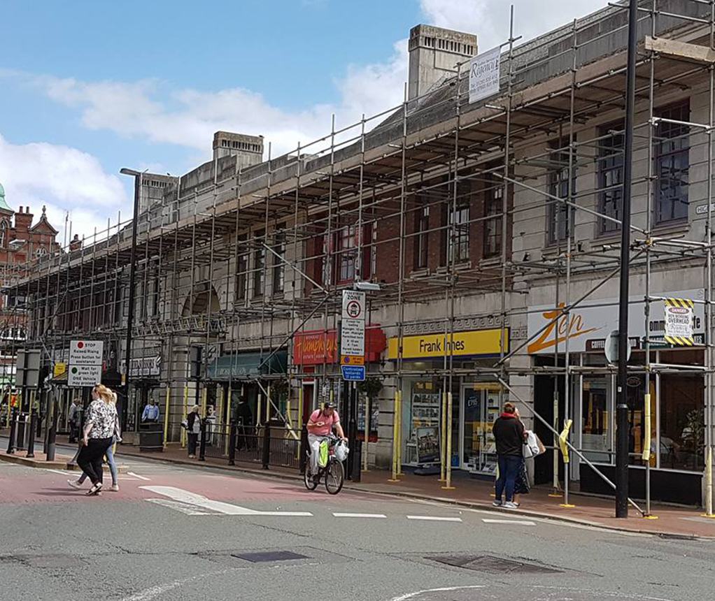 Commercial Scaffolding services in Rugeley