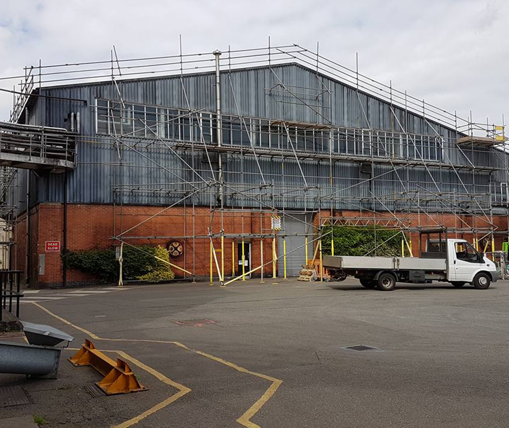 Industrial Scaffolding services in Rugeley