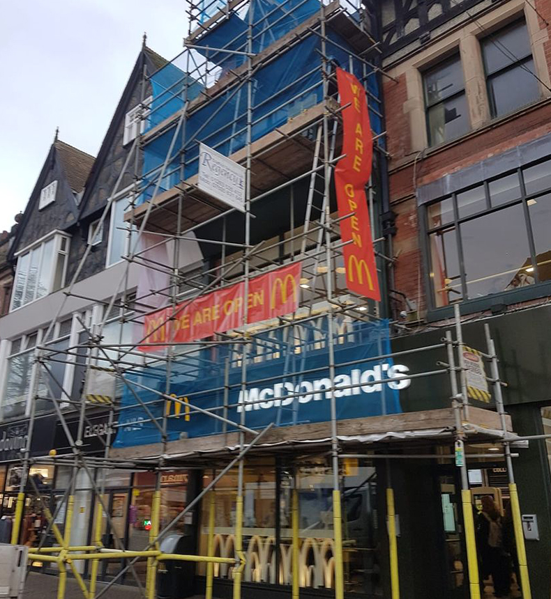 Scaffolding services in Rugeley